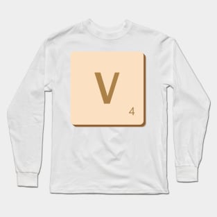 Wooden Tile - V Long Sleeve T-Shirt